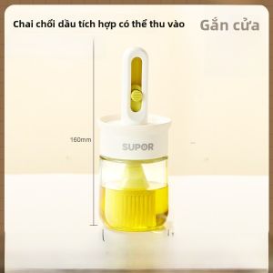 Bàn Chải Xịt Dầu Silicon Chịu Nhiệt Độ Cao Dùng Trong Nhà Bếp Dụng Cụ Nướng Bánh Bàn Chải Xịt Dầu Bằng Thủy Tinh Dùng Tại Nhà