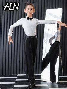 AILANGNA | Boys White Shirt Dance Examination Uniform