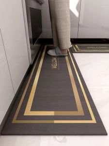 Home to beauty | Anti-slip Anti-oil Waterproof Durable Absorbent Easy-to-clean Kitchen Mat
