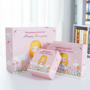 New Childrens Day Gift Bag Fresh Handbag Prince Princess Paper Bag Birthday Gift Bag Cute Clothing Bags