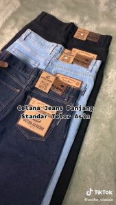 OCTHA CLASSIC CELANA PANJANG JEANS PRIA DENIM STANDAR REGULER BASIC PREMIUM