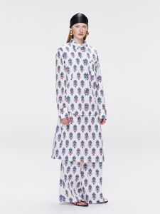 THE MIDDLE | Retro Floral Carving Suit