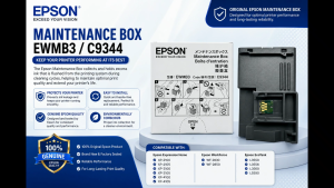 Original Epson Maintenance Box EWMB3 / C9344 for Epson Expression Home XP  WorkForce WF Eco Tank