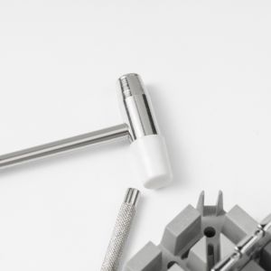 Watch Repair Tool Double-head Metal Durable Compact Mini Hammer Small Handmade DIY Household Hammer Jewelry Watchmaker Tool