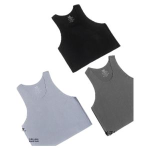 Áo ba lỗ nam MiiOW vải cotton dáng rộng mỏng thoáng khí - mùa hè