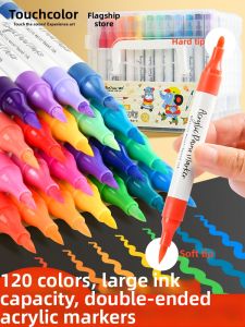 Touch Color | Dual-tip Washable Non-toxic Markers for Children Art Watercolor Drawing
