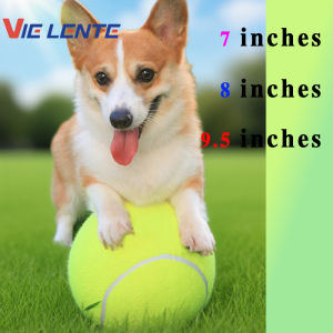 7/8/9.5Inch Dog Tennis Ball Giant Pet Toys for Dog Chewing Toy Signature Mega Jumbo Kids Ball Training Supplies Dropship Plush