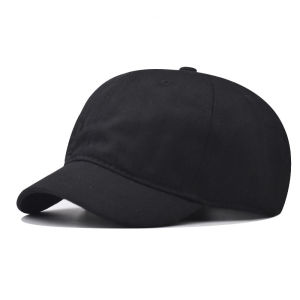 1PC Men Women Fashion Short Brim Cotton Baseball Cap Casual Dad Hat Adjustable Trucker Style Low Profile Caps