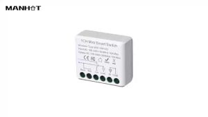 WiFi RF Wireless Smart Light Switch 433MHz 110V 220V Mini Relay Receiver Module Remote Control Work with Tuya Google Home Alexa