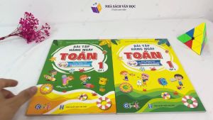 Sách - Bài Tập Hằng Ngày Toán Lớp 1 Cánh Diều - Combo 2 Tập