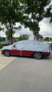 ผ้าคลุมรถยนค์ครึ่งคัน คลุมได้ทุกรุ่นทุกขนาด มีให้เลือกถึง 4 เนื้อผ้า สินค้าโดยผู้ผลิตไทย กันแดด