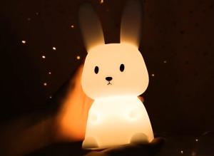 คาปิบาร่าซิลิโคนไฟกลางคืนรูปสัตว์น่ารักโคมไฟสถานที่เลี้ยงเด็กแบบชาร์จไฟได้ของขวัญสำหรับเด็กเล็กเด็กผู้หญิงกลางคืนไฟหมูน้ำของขวัญ