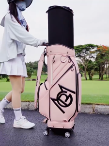 ชุดไม้กอล์ฟสำหรับผู้หญิงถนัดขวา PGM 12pcs สีฟ้า/สีชมพู แบบครบชุด (LTG074) Right Handed Womens NSR 12.5 L