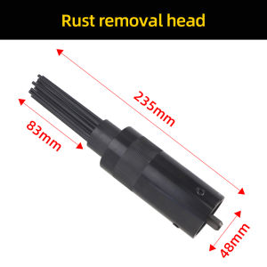 HIFESON 19 needles Air Chisel Hammer Pneumatic Rust Removal Head Air Descaler Needle Tool 19B