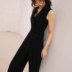 ALIANLI | High-End Custom-made Banquet Wear One-piece Jumpsuit Dress