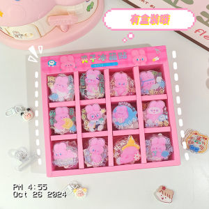 Little Rabbit Ayako Salted Fish Day Clip Fridge Magnet PP Clip Note Clip Exam Paper Moisture Proof Sealing Magnetic Attraction