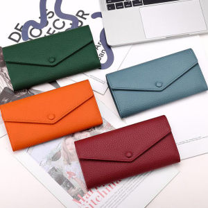 MISTLETOE Original Women Clutch Bag Anti RFID Casual Women Cowhide Genuine Leather Envelope Wallet for Wedding Party Gift