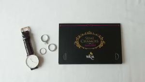 JEWELRY SEMI CHAMOIS POLISHING CLOTH 16x22CM WKM