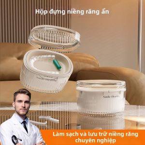 LUTUMEI | Hộp Bảo Quản và Làm Sạch Niềng Răng Màng Nhựa