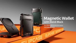 (ส่งจากไทย) ที่ใส่บัตร ติดโทรศัพท์ มีขาตั้ง SUPCASE [ MagFlip ] Magnetic Wallet with Stand