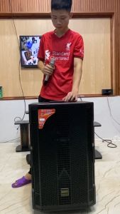 Loa Kéo Bass 50 MASCOT GS650 3 Đường Tiếng Hát Karaoke 5 Tấc Tặng 2 Micro Kim Loại UHF -H2pro Tech