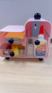 【i.Rumah】Tea Bag Storage Box Coffee Capsule Storage Rack office Bar Multi-layer Dekstop