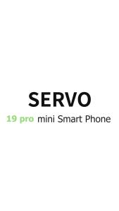 SERVO | SERVO 4G Network Mini Smartphone Android12 OS RAM 6GB ROM 128GB WIFI GPS OTG 3.88" Display 2 SIM Pocket Smart Phones