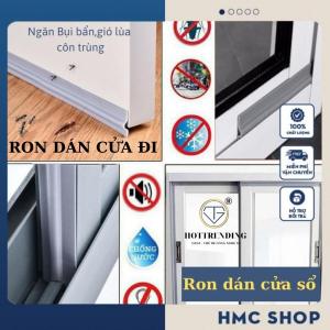 Ron dán cửa đi cửa sổ chặn khe cửa cao cấpngăn côn trùngbụi bẩncách âmngăn gió điều hòa tiện ích cho mọi nhà