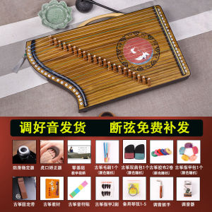Portable 21 Strings Guzheng Practice Finger Device Professional Performance Mini Ancient Chinese Harp Musical Instrument