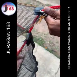 Termurah Keramba Ikan Tutup Keramba apung plus penutup waring jaring Rk anti geser double track triple track ukuran kecil siap pakai 1x1x1