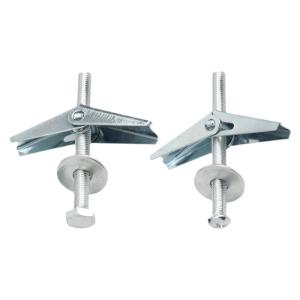 Creaby | Expansion Bolt for Hollow Brick and Gypsum Board Wall Fixing with Orchid Clip and Umbrella Design