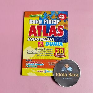 Buku Pintar Atlas Indonesia dan Dunia Best Seller New LM
