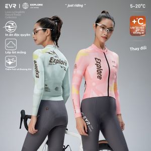 evr | Warm & Slimming Fleece Cycling Top
