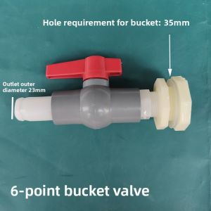 Flexible PVC Drain Valve for Aquarium
