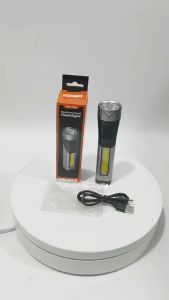 SENTER LED MINI 90 DERAJAT 600 LUMENS MAGNET PORTABLE EDC Flash Light
