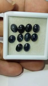 3พลอยแซฟไฟร์แท้ทรงหลังเบี้ยพร้อมส่งยกกล่อง