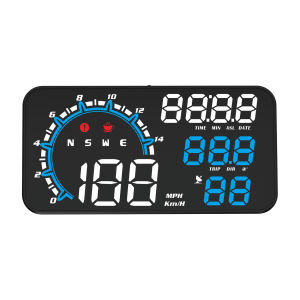 G11 Car GPS Head Up Display HUD Gauge Speedometer Projector With Compass Altitude Tripmeter Overspeed Alarm Electronic Accessories For All Cars