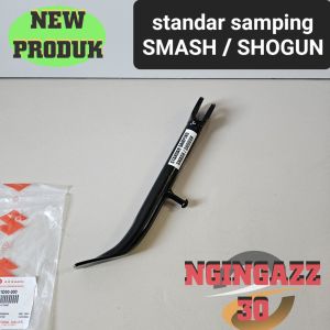 standar samping smash shogun satria 2tak tornado hitam lengkap