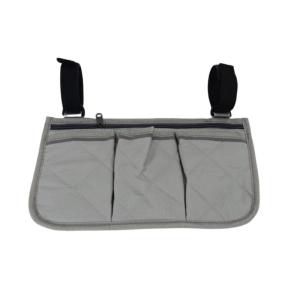 N$ 5 Colors Wheelchair Side Organizer Bag Multi Pockets Armrest Storage With Zipper