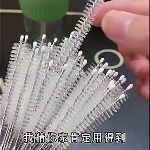 8pcs Straw BrushTea Stain Removal BrushNo Dead Corner Multipurpose Kitchen Cleaning BrushFor Water Bottletea Cup Groove