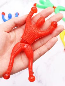 Kids Creative Tricky Somersault Toy Climbing Wall Spider Man Sticky Tumbling Man Funny Elf Decompression Artifact