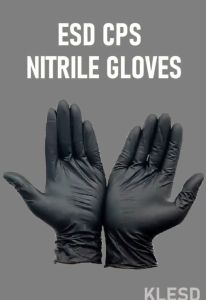 Nitrile Glove/100pcs per bag/ ESD CPS Nitrile or Latex Glove Powder free/ Sarung Tangan Getah/ Pink & Green