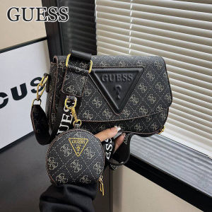 Guess For Womens messenger bag 2025 new fashion wide shoulder strap shoulder bag