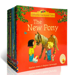 20Pcs Usborne Farmyard Tales English Story Book for Kids paperback Original English books