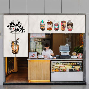 Khăn Trải Bàn Nhà Bếp Khăn Che Cửa Nhà Hàng Phục Vụ Đồ Cà Phê Và Trà Sữa Thương Mại Bán Buôn Bếp Bằng Vải Trung Quốc