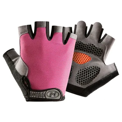 Mens Breathable Anti-slip Cycling Bicycle Gloves Half Finger Womens Gym Mitten Fitness Sport Training Fitness Gloves