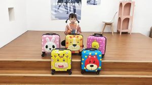 เคสผลเทียบรูปแบบ WD สำหรับเด็ก กระเป๋าล้อลาก ขนาด 18 นิ้ว รุ่นกระเป๋าเดินทาง สำหรับการ์ตูนกระเป๋าเดินทางสำหรับเด็ก
