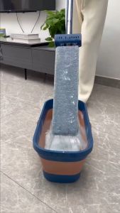 Free Hand Washing Lazy Person Mopping Dry And Wet Dual Purpose Electrostatic Precipitator Household Cleaning Flat Mop