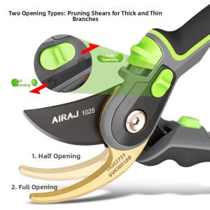 MONLEYTA | German Quality Garden Pruner Shears For Branch Trimming Fruit Tree Thick Branch Pruning Tool Garden Care Scissors Manleyta
