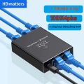 Bộ Chia Ethernet 1 Trong 4 Ra Bộ Chia Mạng RJ45 Cho PC Laptop 100M 1000M Gigabit Khả Năng Tương Thích Với 1X3 1X2 Tùy Chọn. 